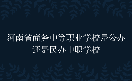 河南省商務中等職業學校